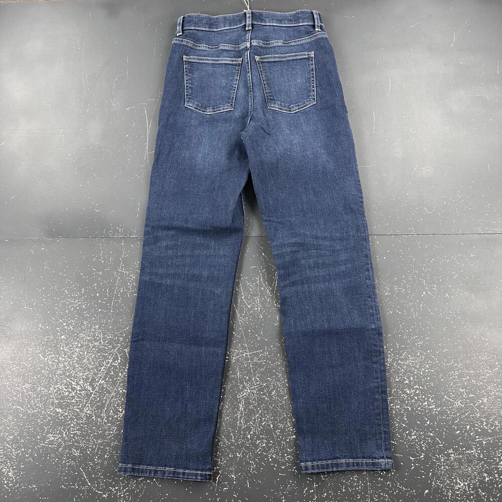 Spanx Jeans Womens 4 Lycra Ankle Slim Jean Jegging Bennet Wash NWT - Picture 8 of 11